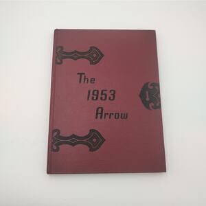 The 1953 Arrow Warrensburg High School Missouri Memories Original Vintage Copy